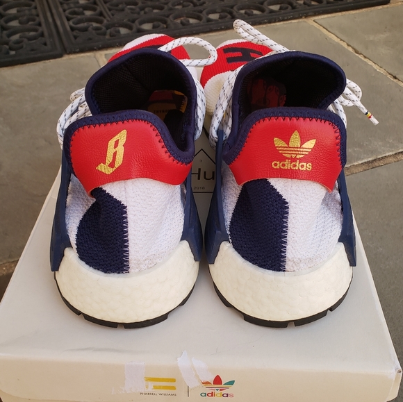 Adidas Pharrell x Billionaire Boys Club x NMD Human Race Trail 'BBC' Mens size12 - Picture 5 of 14